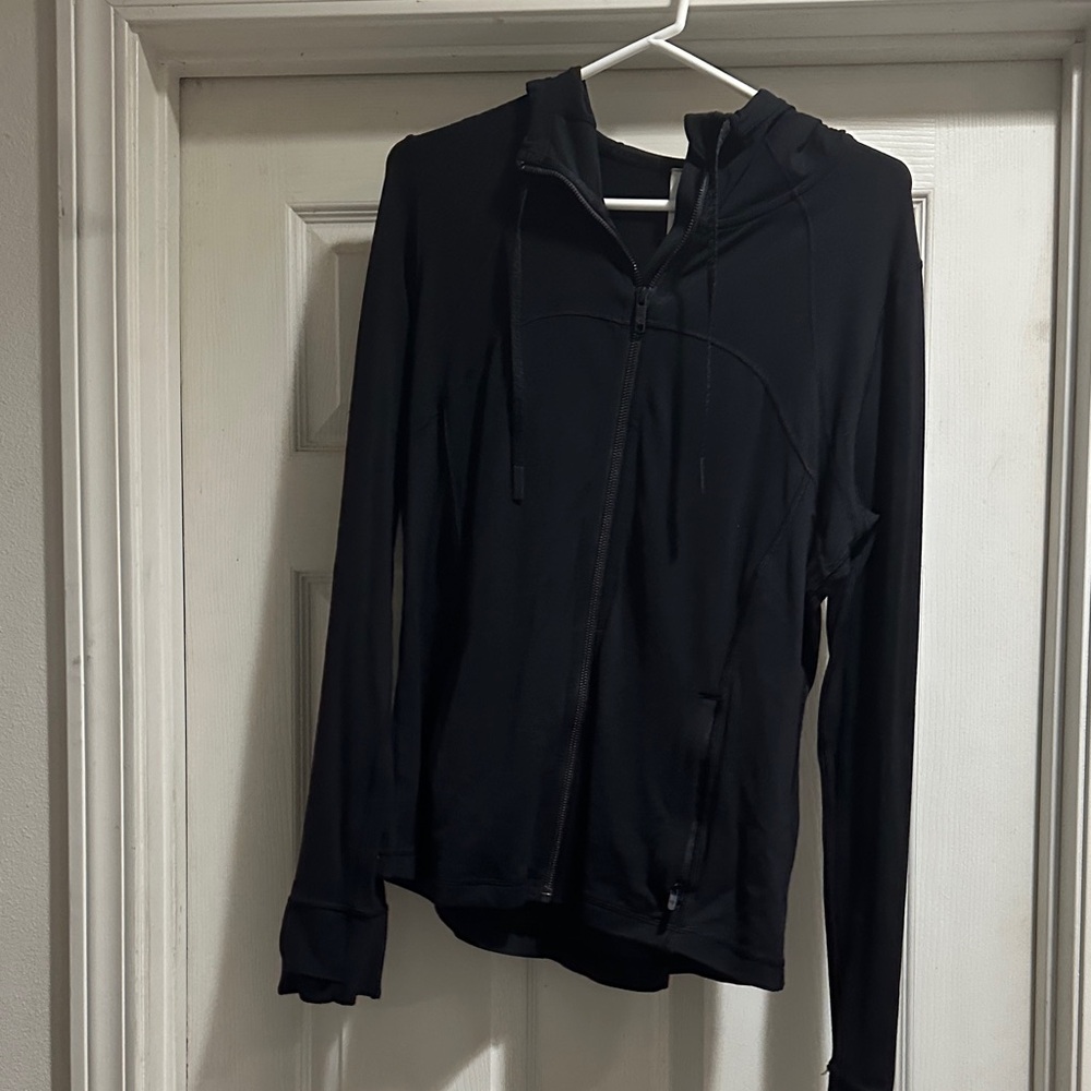 lululemon athletica Black Hooded Jacket
